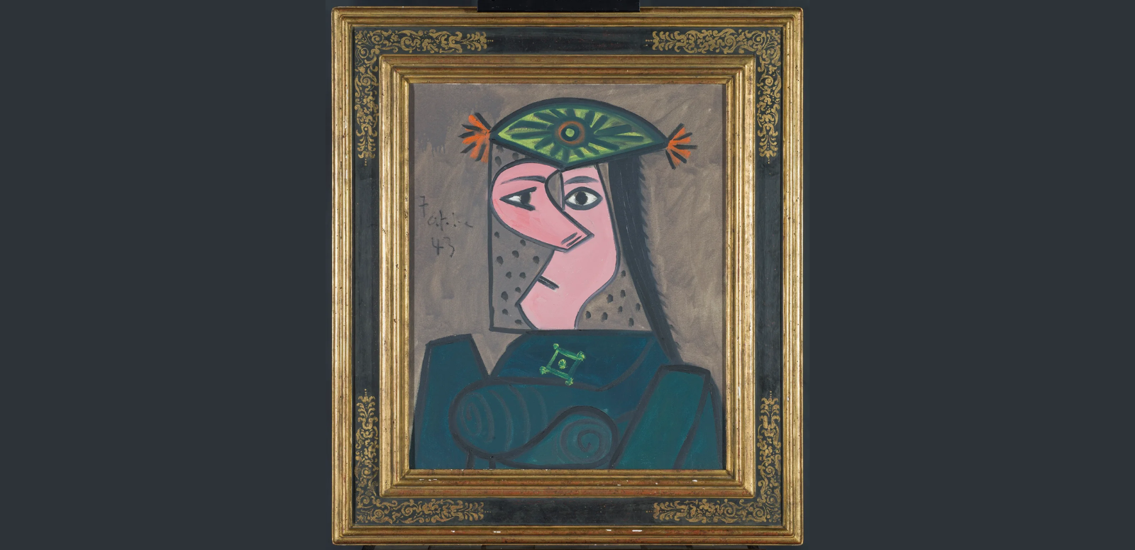 Picasso´s work: Buste de femme 43 (1943) | Picasso